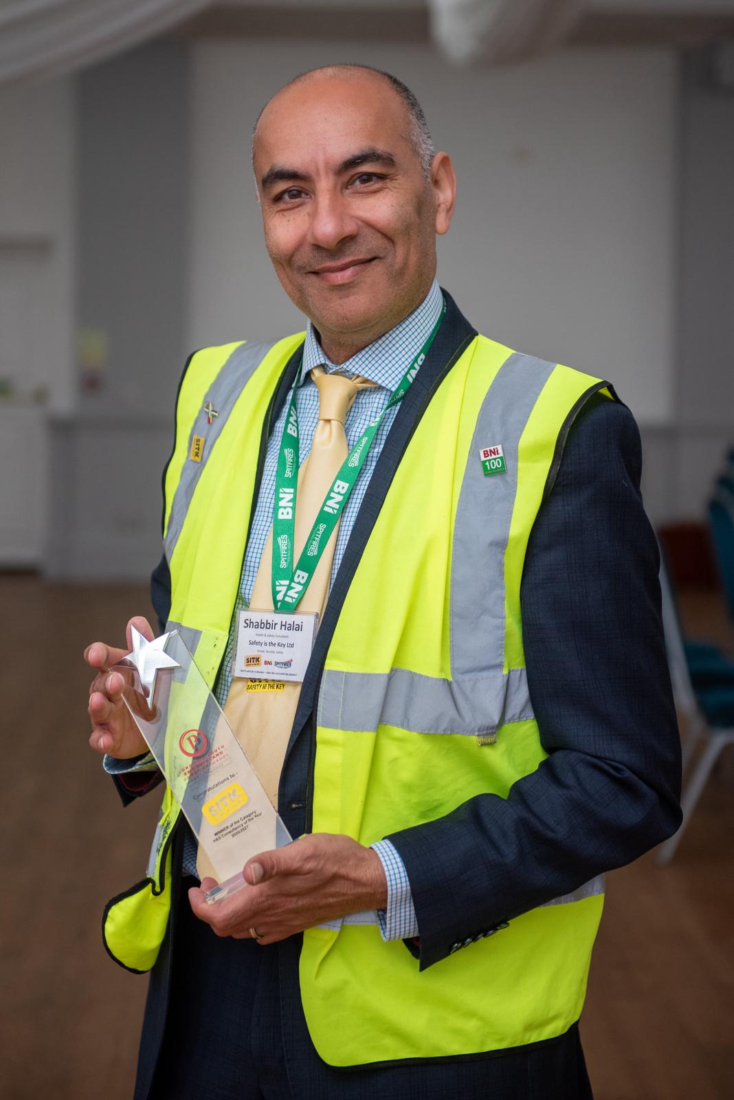 01 Shabbir Halai SAfety is the Key Ltd Award Pic April 26